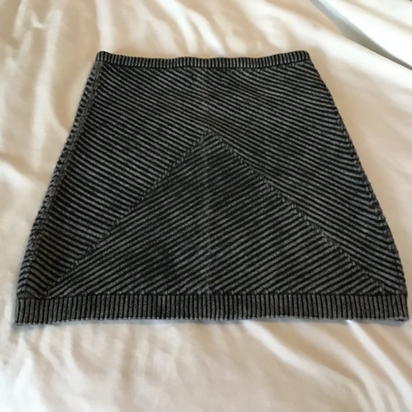 Urban Outfitters Charcoal Knit Skirt - Picture 3 of 9